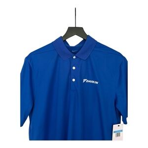 NWT NIKE Daiken branded blue polo skirt